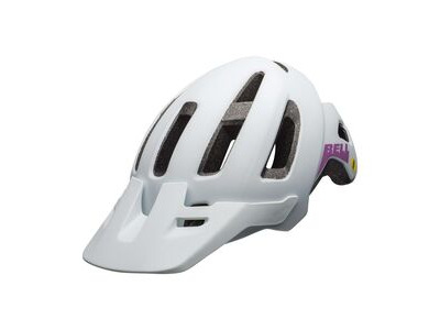 BELL Nomad JR MIPS 52-57CM MATTE WHITE/ PURPLE  click to zoom image