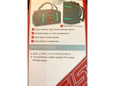 OGIO Resist Duffel Bag click to zoom image