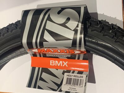 MAXXIS Holy Roller 20 x 2.20 60 TPI Wire Single Compound Tyre click to zoom image