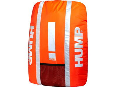 HUMP Deluxe HUMP reflective waterproof backpack cover 15-35 litres Neon Orange  click to zoom image