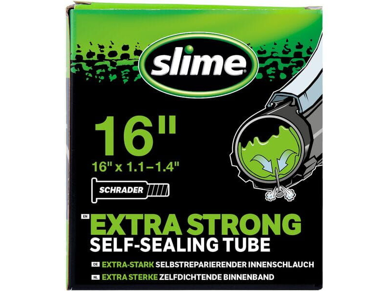 SLIME SEALANT Smart Tube - 16 x 1.1 - 1.4 inch - Schrader Valve click to zoom image