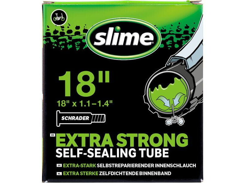 SLIME SEALANT Smart Tube - 18 x 1.1 - 1.4 inch - Schrader Valve click to zoom image