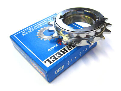 DICTA BRAND Dicta LM-8 Single Freewheel - Chrome Plated 1/2 x 1/8 x 16T chrome Standard ISO thread: 1.375? x 24tpi  click to zoom image