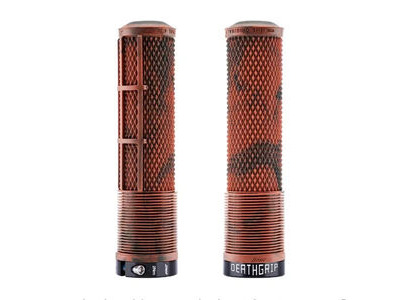DMR DeathGrip2 Flangeless Thick (Choice of Colour).  Brown Marble  click to zoom image
