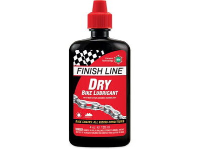 FINISH LINE Dry Chain Lube (Ceramic Tech)  4 oz / 120 ml