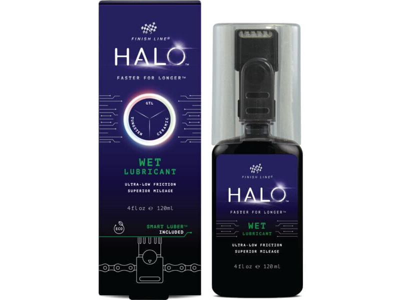 FINISH LINE Halo Wet Lubricant 120ml Bottle and Smart Luber click to zoom image