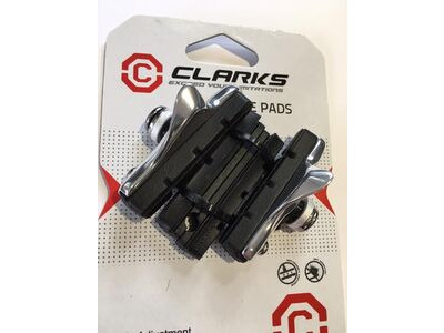 CLARKS Road Rim Brake Blocks Alloy holder & Extra inserts