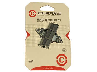 CLARKS CYCLE SYSTEMS Road Brake Pads for Stirrup Flat Top Rod Brakes