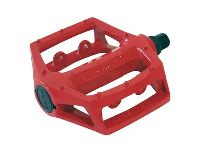 WELLGO Alloy Pedals DX Type With Boron Axle 9/16" 9/16" Red  click to zoom image