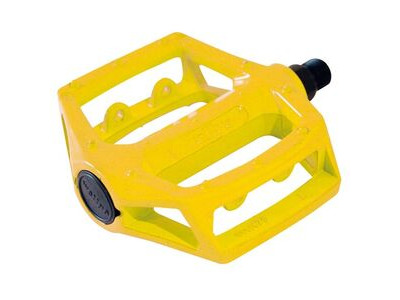 WELLGO Alloy Pedals DX Type With Boron Axle 9/16" 9/16" Yellow  click to zoom image