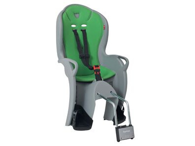 HAMAX KISS Rear Frame Mounted Childseat Rear seat LIGHT GREY/GREEN  click to zoom image