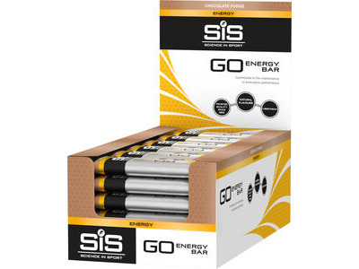 SCIENCE IN SPORT GO Energy Mini Bar - Box of 30 30 x 40g bar Chocolate Fudge  click to zoom image