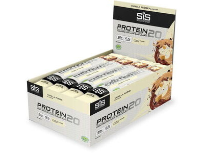 SCIENCE IN SPORT Protein20 Bar - Box of 12 Box of 12 Vanilla Fudge  click to zoom image