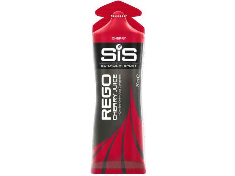 SCIENCE IN SPORT REGO Cherry Juice - box of 20 gels - cherry click to zoom image