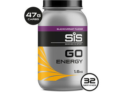 SCIENCE IN SPORT GO Energy Drink Powder 1.6kg  Blackcurrant  click to zoom image