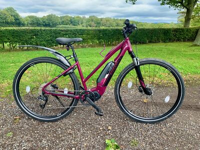 SOUTHWATER CYCLE HIRE Electric MTB 4 Hour Hire Medium Purple  click to zoom image